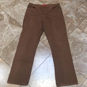 Nydj stretch canvas bootcut jeans